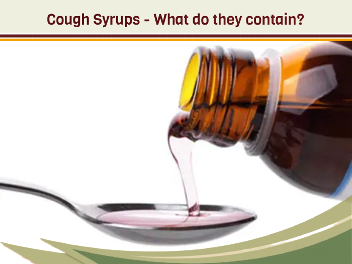 Cough Syrups What do they containPP1130123