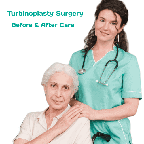Turbinoplasty Surgery before n after care