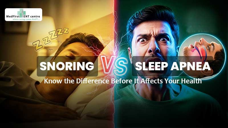 Death Rattle Vs Snoring Best ENT Clinic in Delhi at MedFirst ENT Centre